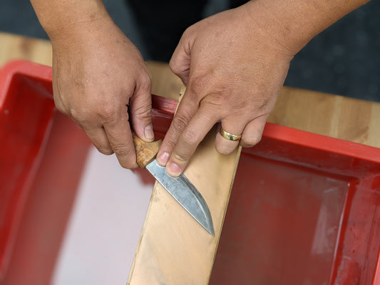 How to Sharpen Hunting Knives & Pocket Knives