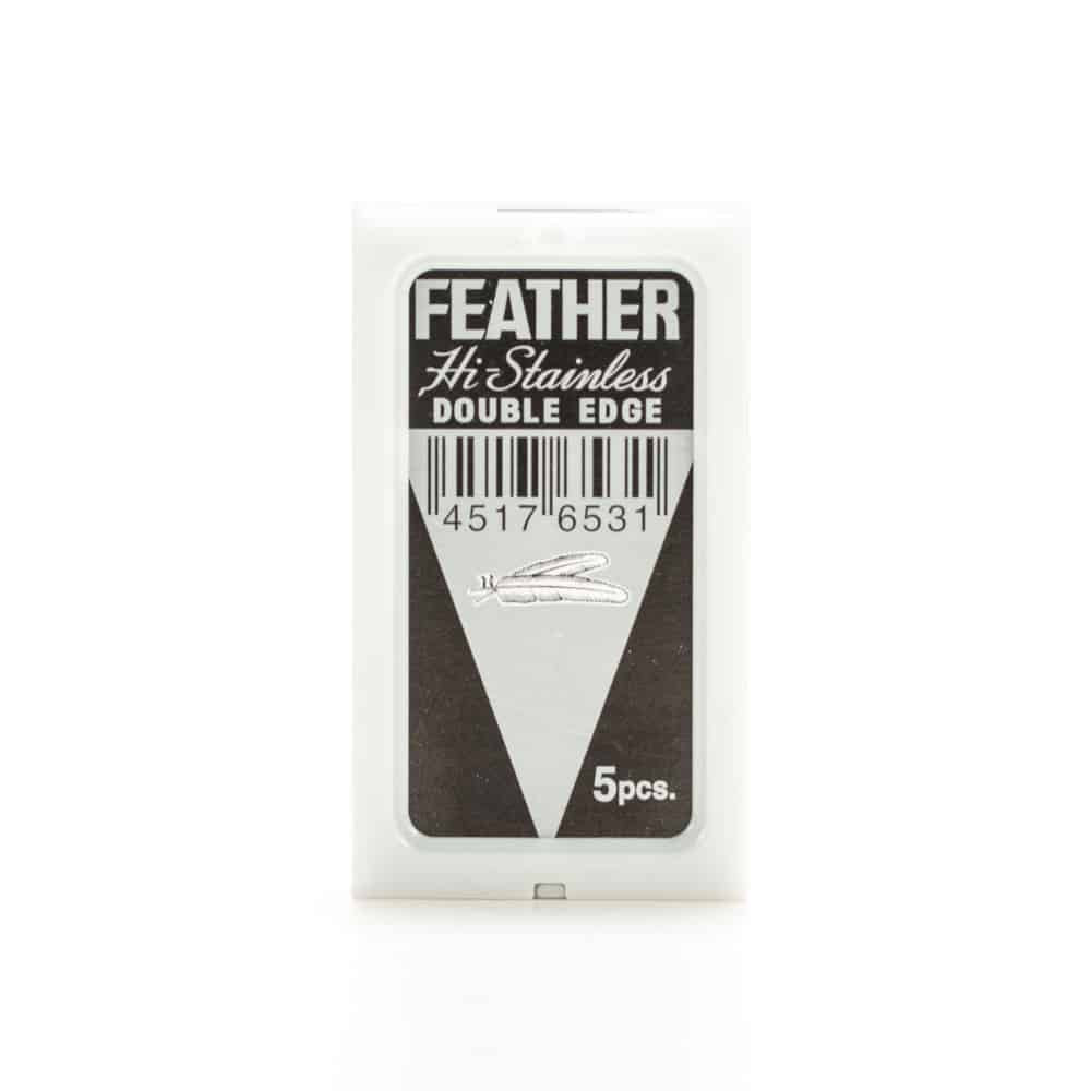 Feather Double Edge Razor Blades, 5 Pack