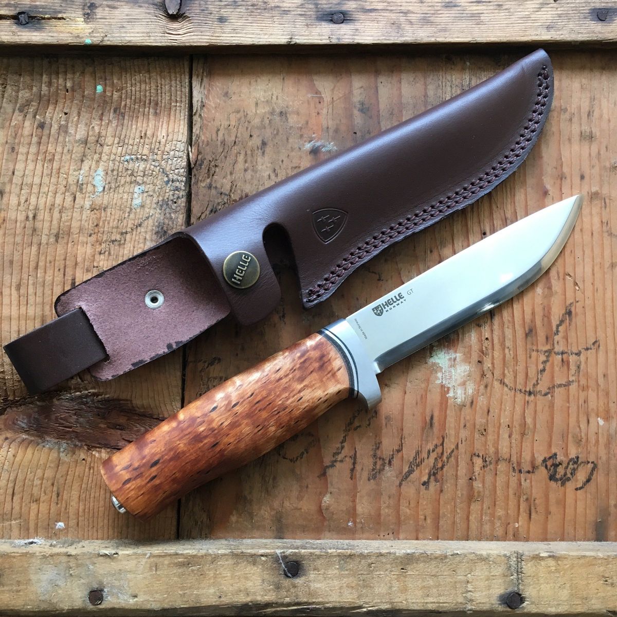 Helle Viking 4.25 Knife - Carbon Steel – Uptown Cutlery