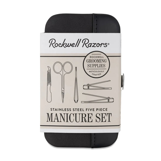 Rockwell Razors Stainless Steel Manicure Set (5 Piece)