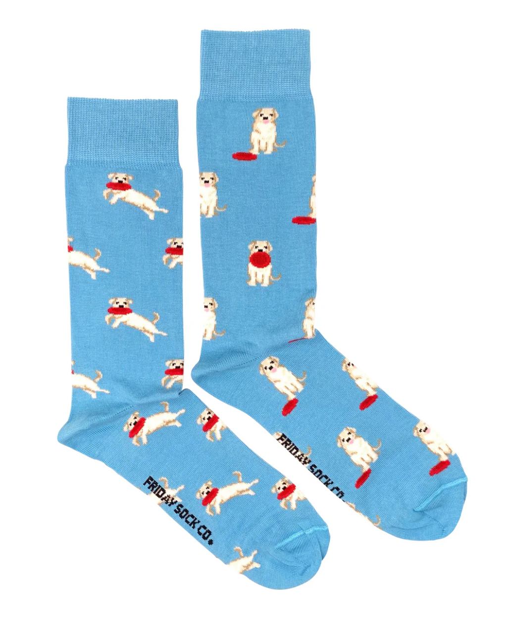 Friday Sock Co. Dog &amp; Frisbee Socks