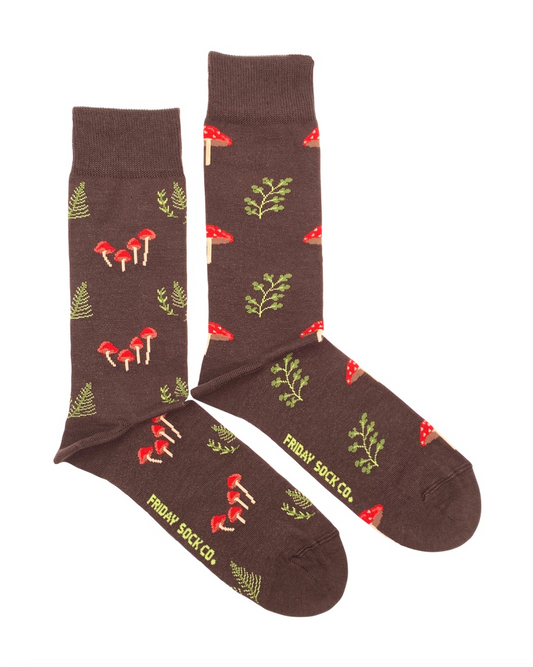 Friday Sock Co. Mushroom Forest