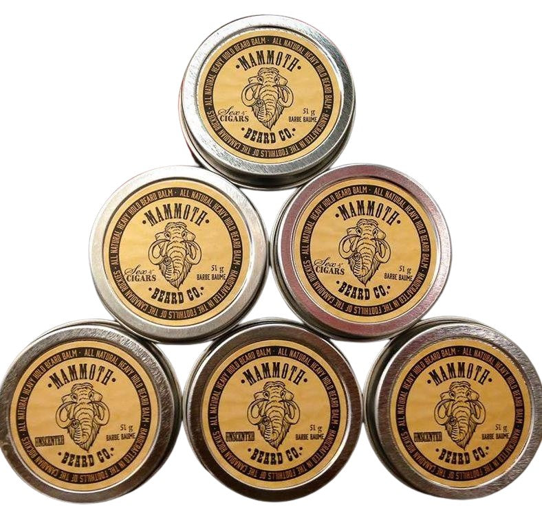 Mammoth Beard Co. Strong Hold Beard Balm Sex & Cigars 60ml