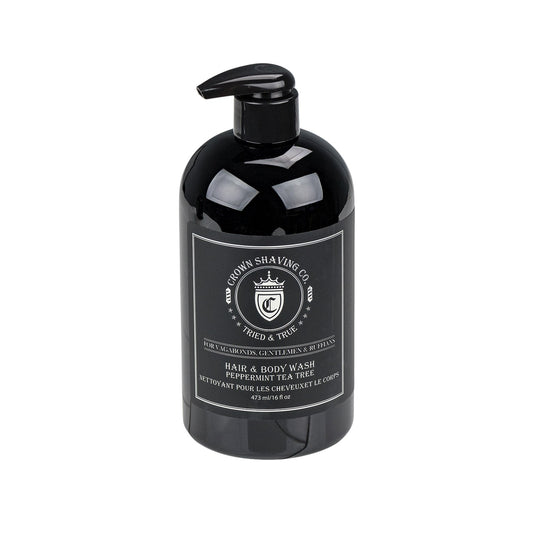 Crown Shaving Co. Hair and Body Wash - Peppermint & Tea Tree Oil