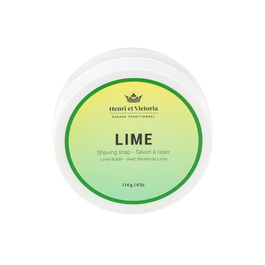 Henri et Victoria - Lime Shave Soap Vegan 2.0