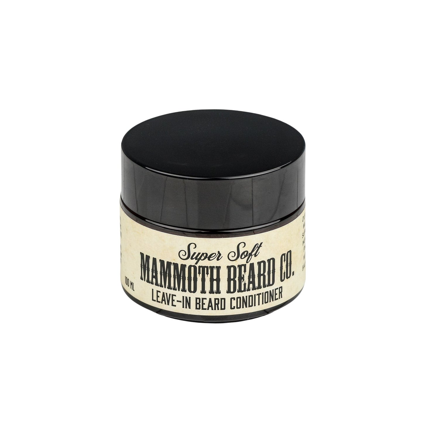 Mammoth Beard Co. Super Soft Leave-In Beard Conditioner Cream Unscented 100ml