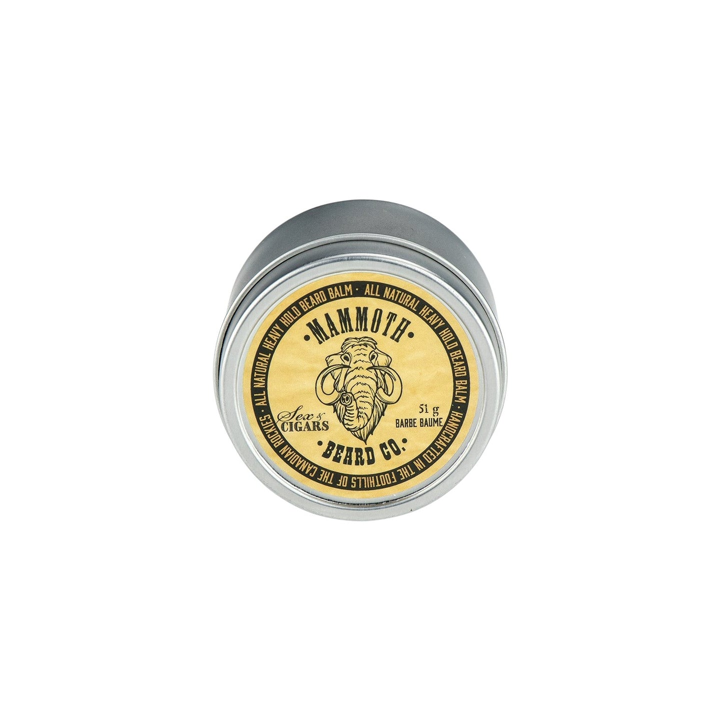 Mammoth Beard Co. Strong Hold Beard Balm Sex & Cigars 60ml