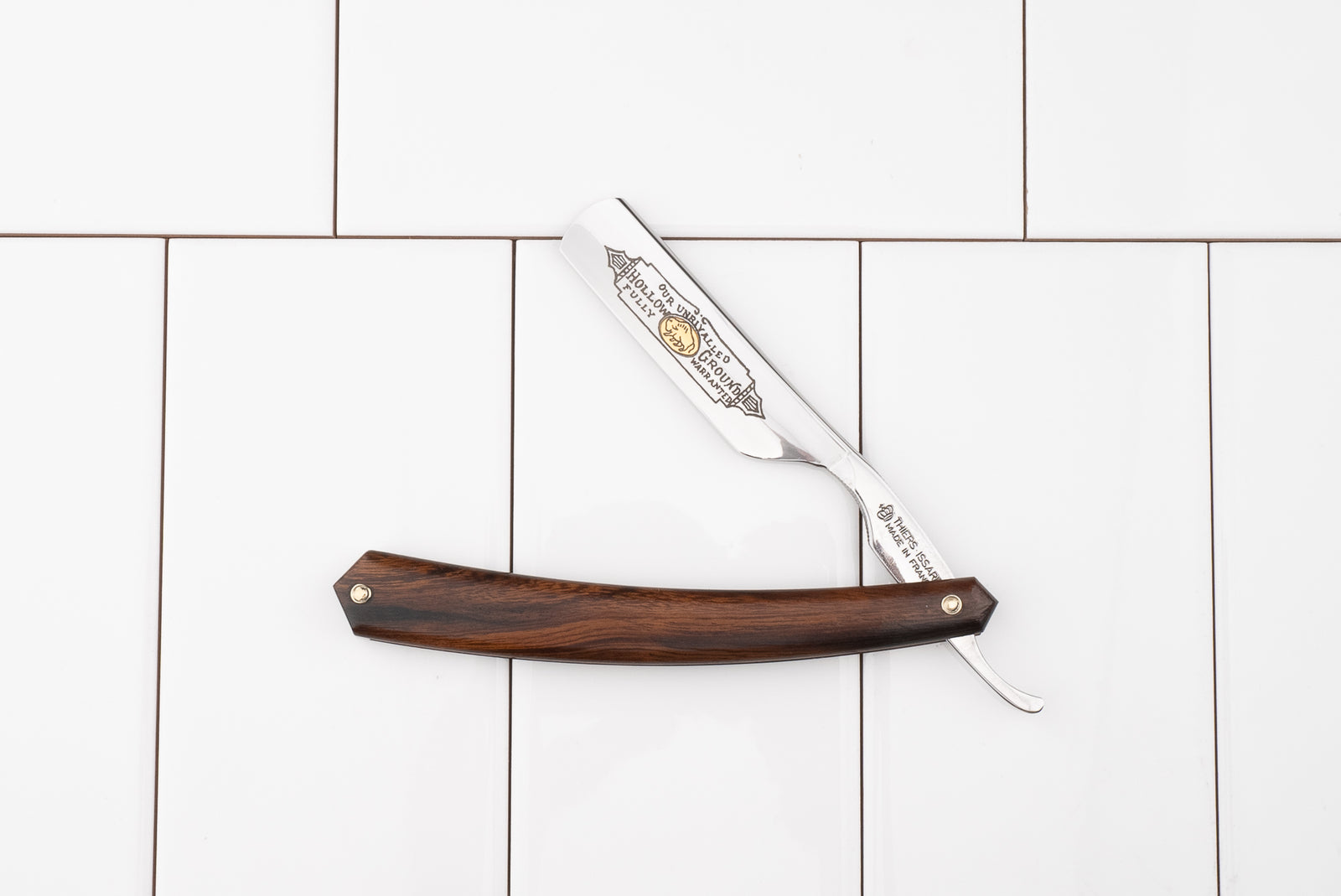 Thiers Issard Straight Razor, 188 Ironwood