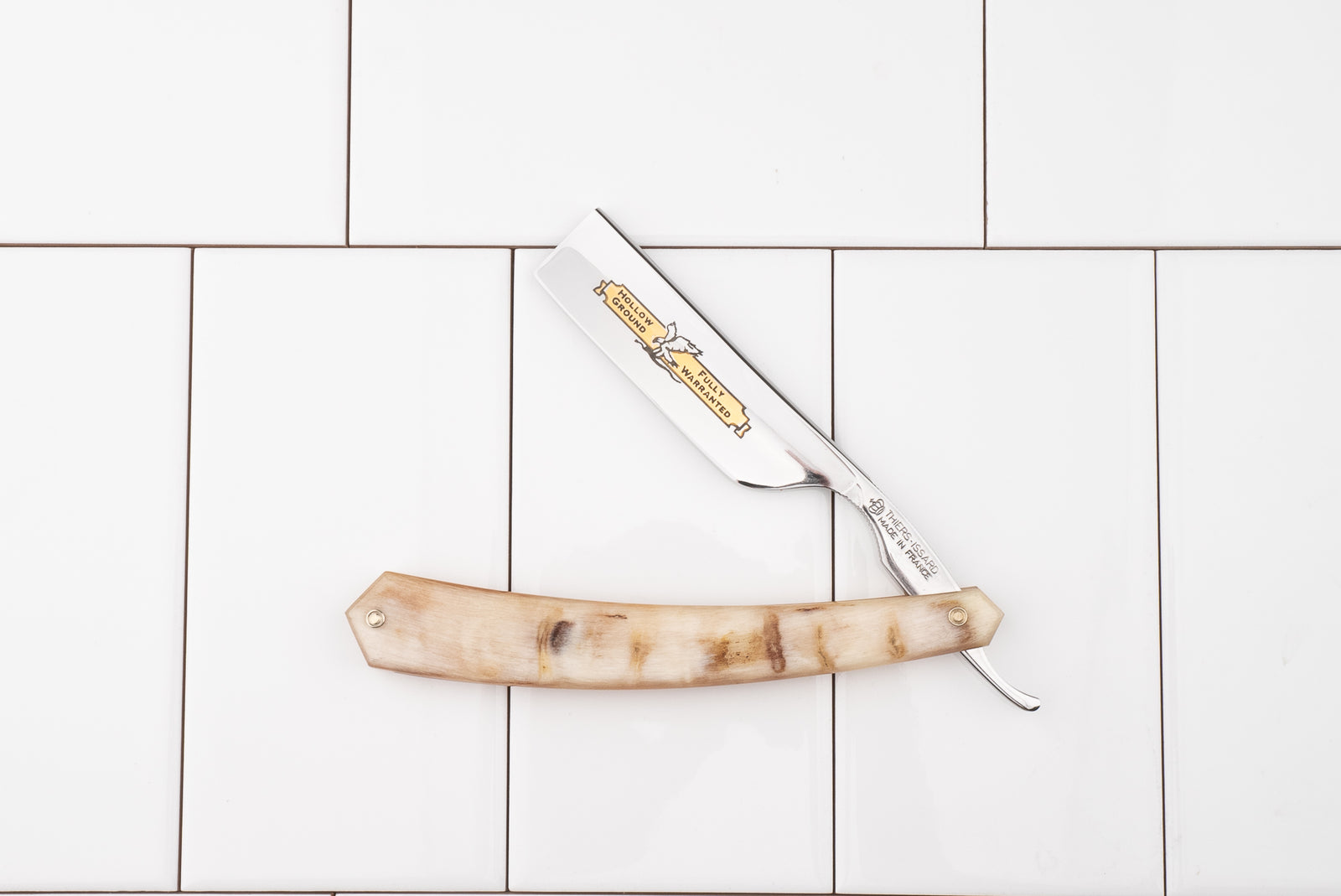 Thiers Issard Straight Razor, 188 Ram's Horn