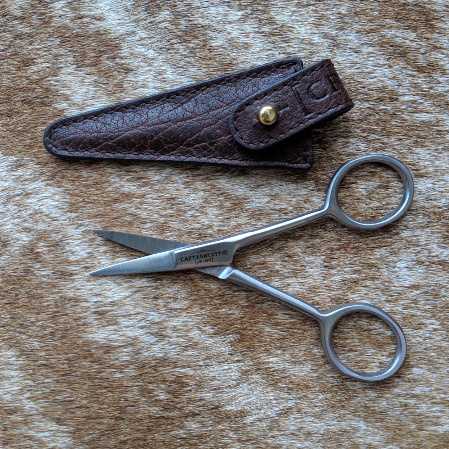 Captain Fawcett's Handcrafted Grooming Scissors