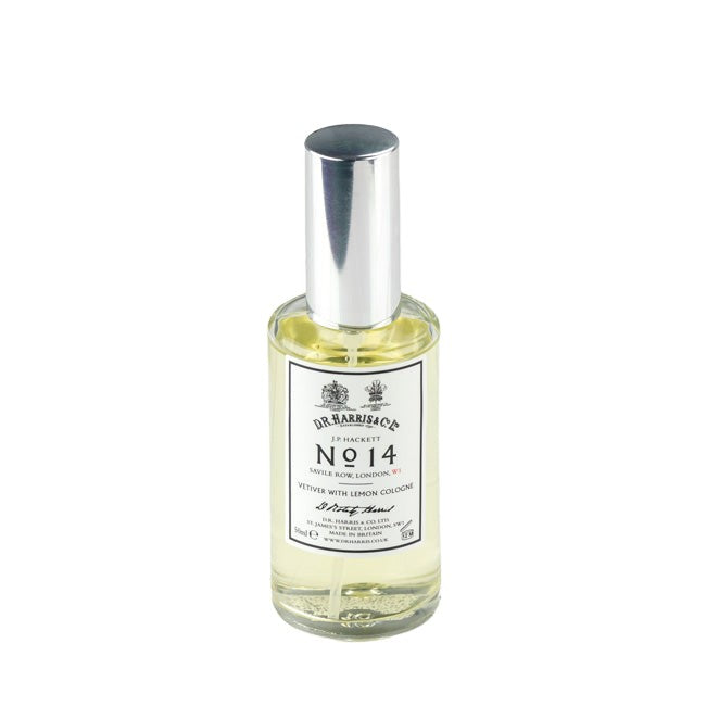 D.R. Harris No. 14 Vetiver with Lemon Cologne