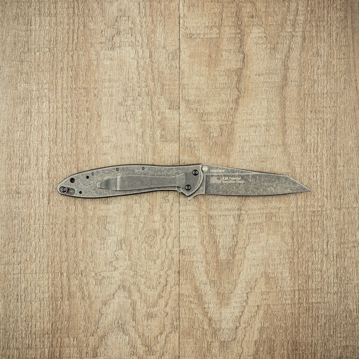 Kershaw Random Leek Blackwash