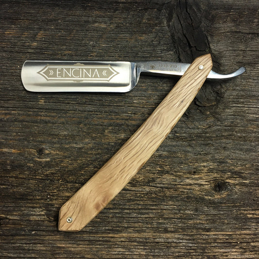 Dovo Encina Straight Razor, Spanish Oak Handle, 6/8”