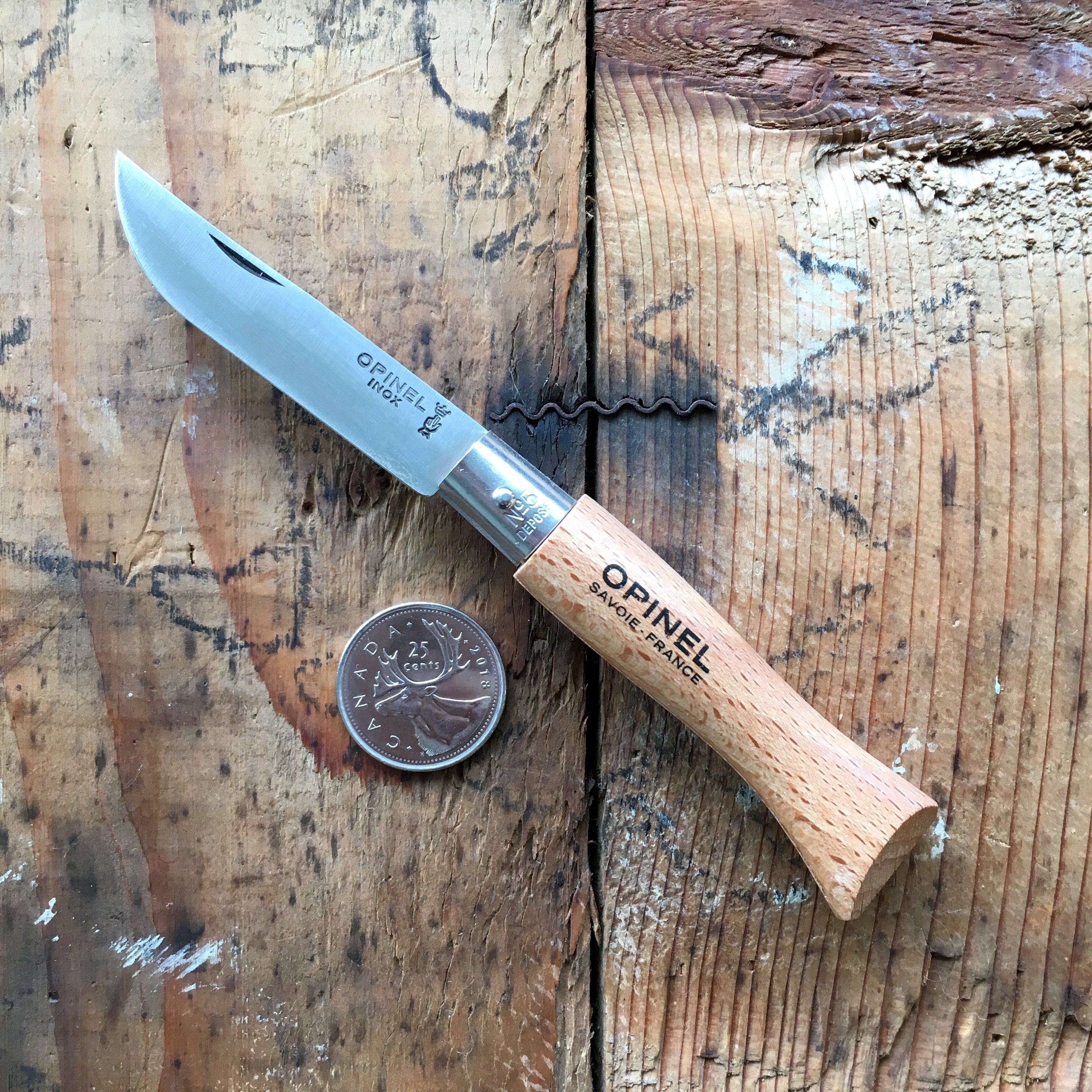 Opinel Stainless Steel Knife No. 6